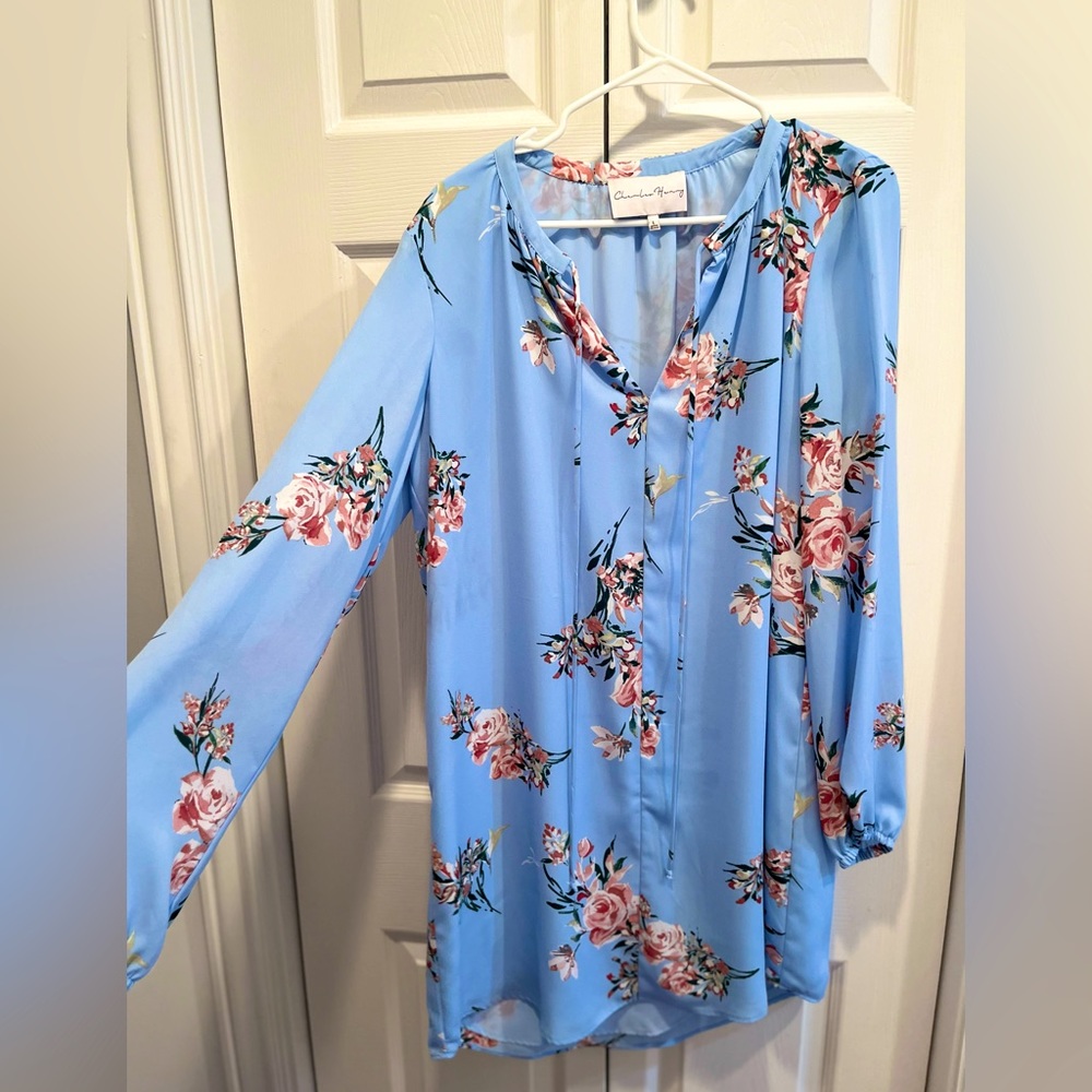 Long Sleeve Floral Dress